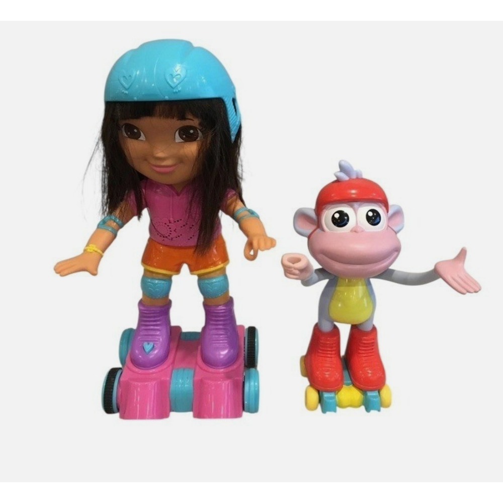 Dora the Explorer Skate Spin Dora & Boots Roller Skating Friends Forever Tested!